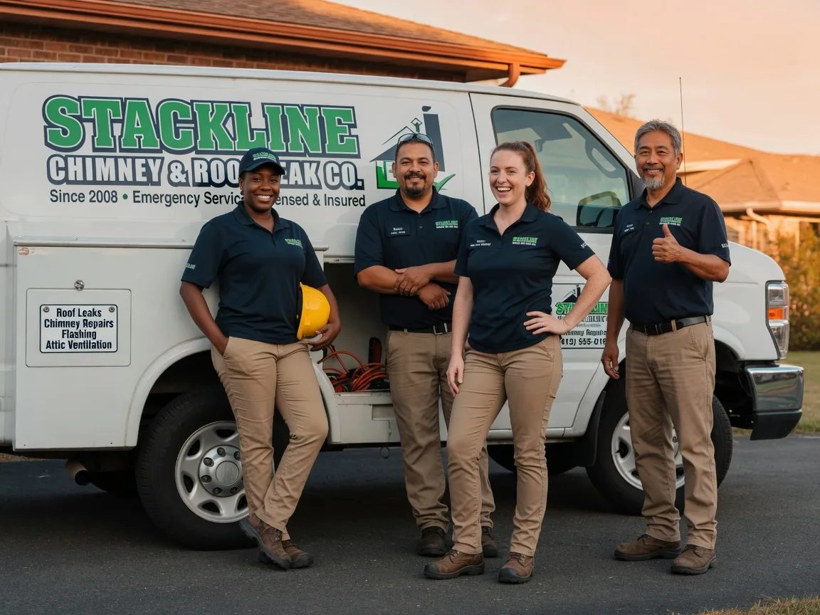 Chimney flashing repair company in Ayden, NC